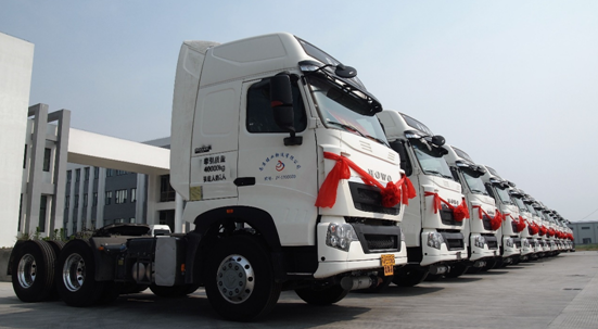 94 Units Sinotruk T7H Settled in Nanjing