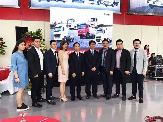 Sinotruk 4S store opening in Philippines